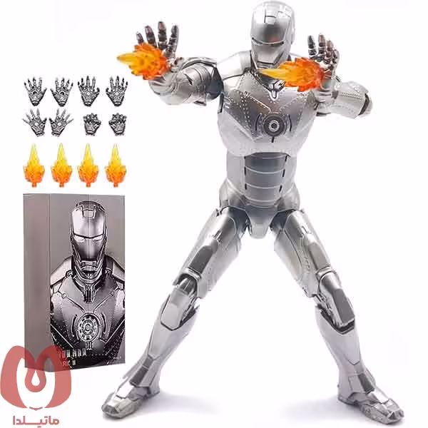 اکشن فیگور آیرون من IRON MAN Mark II برند ZD