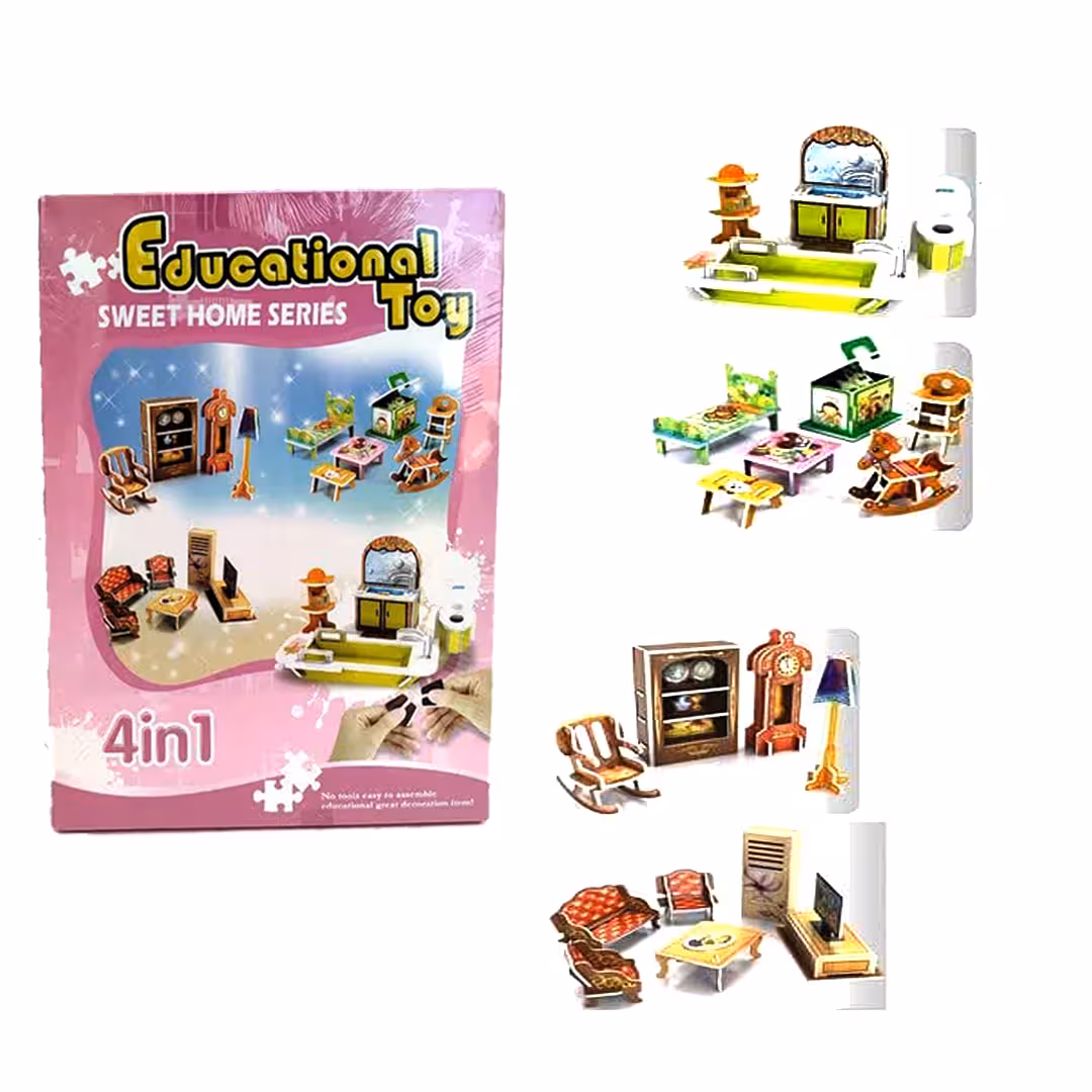 مدل سه بعدی سری خانه شیرین کد 2611J خارجی