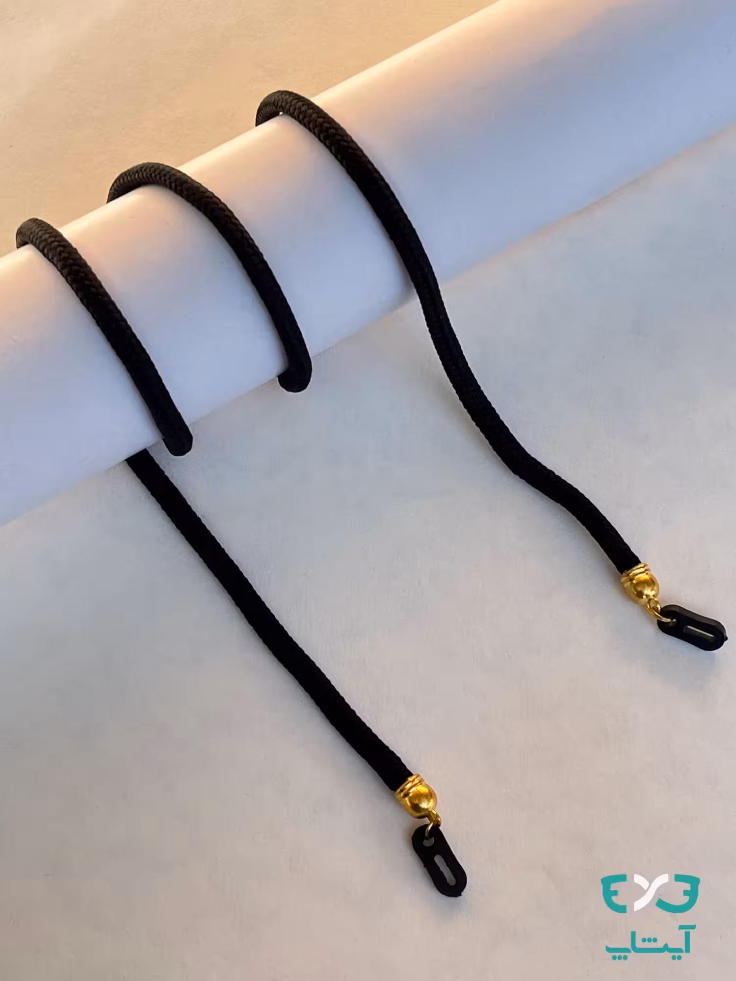 بند عینک بافت مشکی