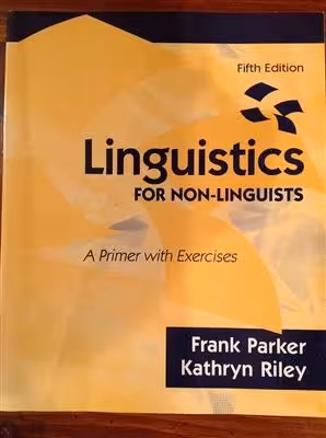 کتاب Linguistics for Non Linguists 5th