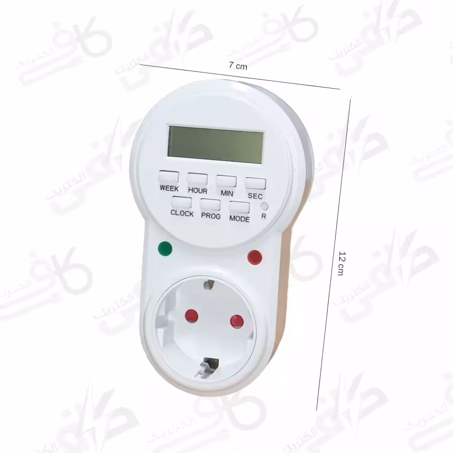 تایمر هفتگی پریزی دیجیتال بدون گارانتی