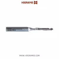 مته اختصاصی تک کاناله با مارپیچ راستگرد 8*80*40*5 از جنس Solid Carbide جهت ایجاد شیار آب بر روی پروفیلهای uPVC در ماشینهای AFS , BJM , Rotox , Schirmer, Kaban , etc