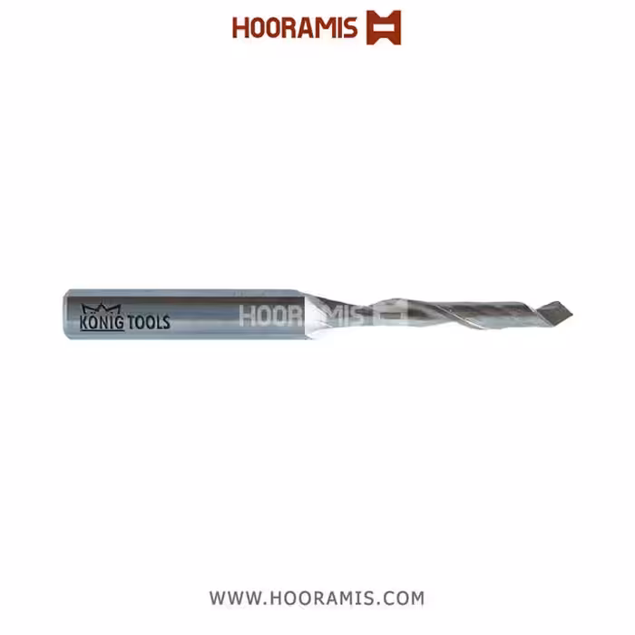 مته اختصاصی تک کاناله با مارپیچ راستگرد 8*80*40*5 از جنس Solid Carbide جهت ایجاد شیار آب بر روی پروفیلهای uPVC در ماشینهای AFS , BJM , Rotox , Schirmer, Kaban , etc