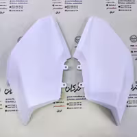 قاب ( کاور ) فلاپ بغل چراغ ( بلوری ) موتور طرح کلیک 170 و واریو 170 و 160 ( سفید مات ) ( جفت ) خارجی