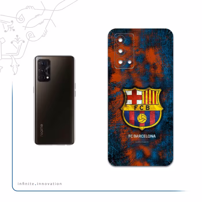 برچسب پوششی ماهوت مدل BARCELONA-2 مناسب برای گوشی موبایل ریلمی GT Master