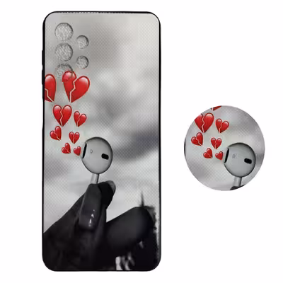 کاور مدل p1 مناسب برای گوشی موبایل سامسونگ Galaxy A72 به همراه پاپ سوکت