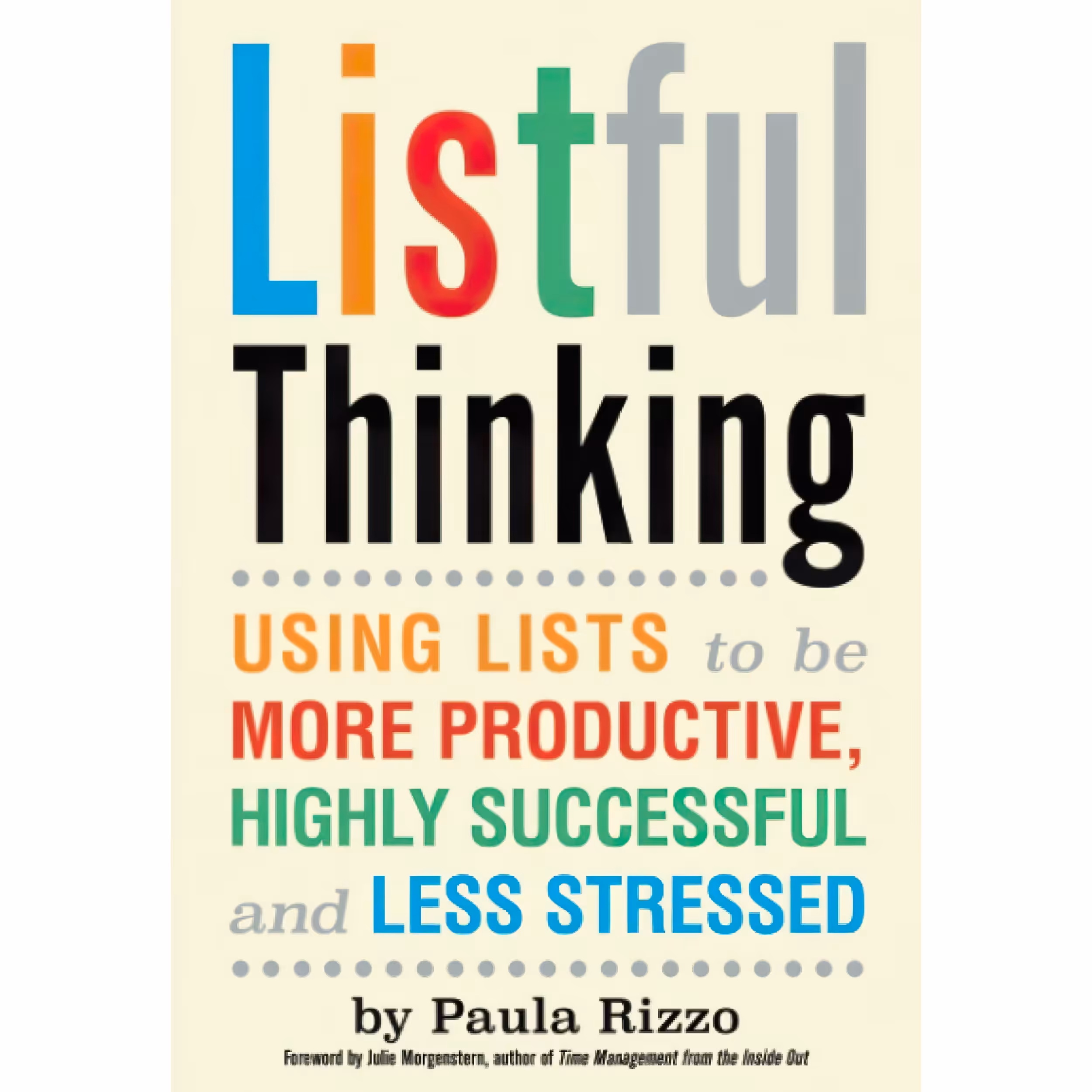کتاب Listful Thinking اثر Paula Rizzo انتشارات Viva Editions
