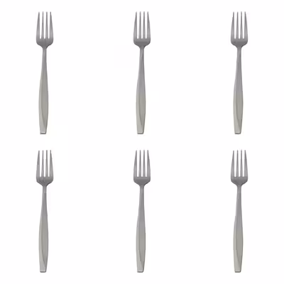 قاشق و چنگال غذا خوری مدل براق کد 3511  مجموعه 12 عددی