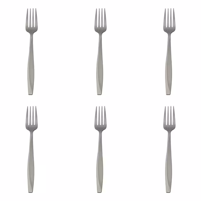 قاشق و چنگال غذا خوری مدل براق کد 3511  مجموعه 12 عددی