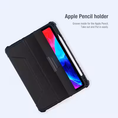 کیف کلاسوری نیلکین مدل Camshield Bumper مناسب برای تبلت اپل iPad Air 2022/Air 5/iPad Air 10.9 2020/iPad Air 4/iPad Pro 11 2020/iPad Pro 11 2021