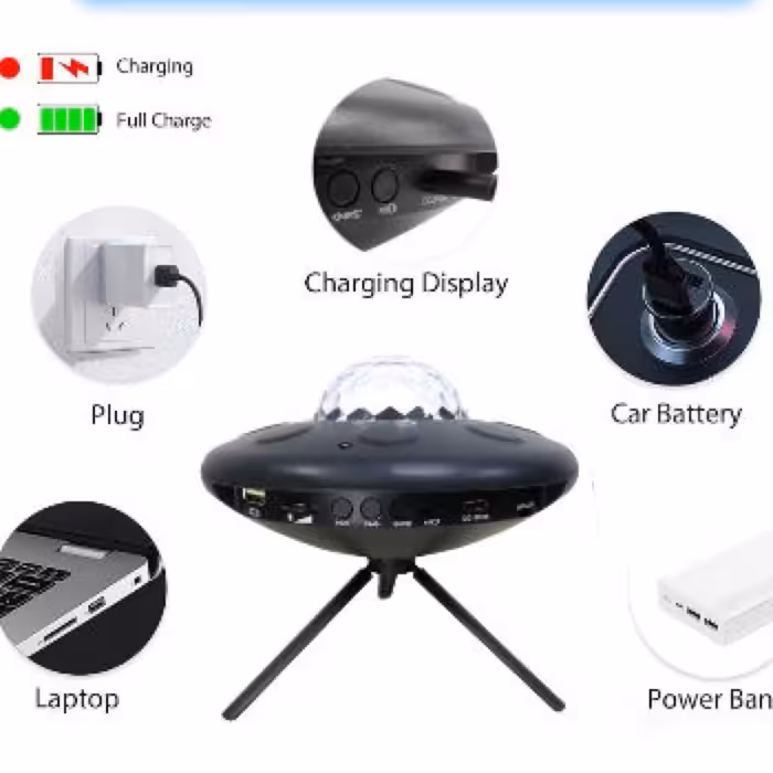 چراغ رومیزی مدل کهکشانی