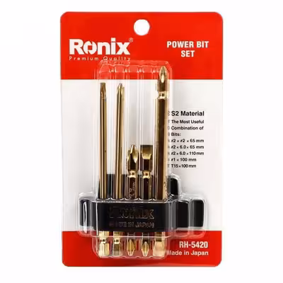 سری پیچ گوشتی رونیکس مدل 5420RH مجموعه 5 عددی