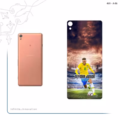 برچسب پوششی ماهوت مدل Neymar مناسب برای گوشی موبایل سونی Xperia XA