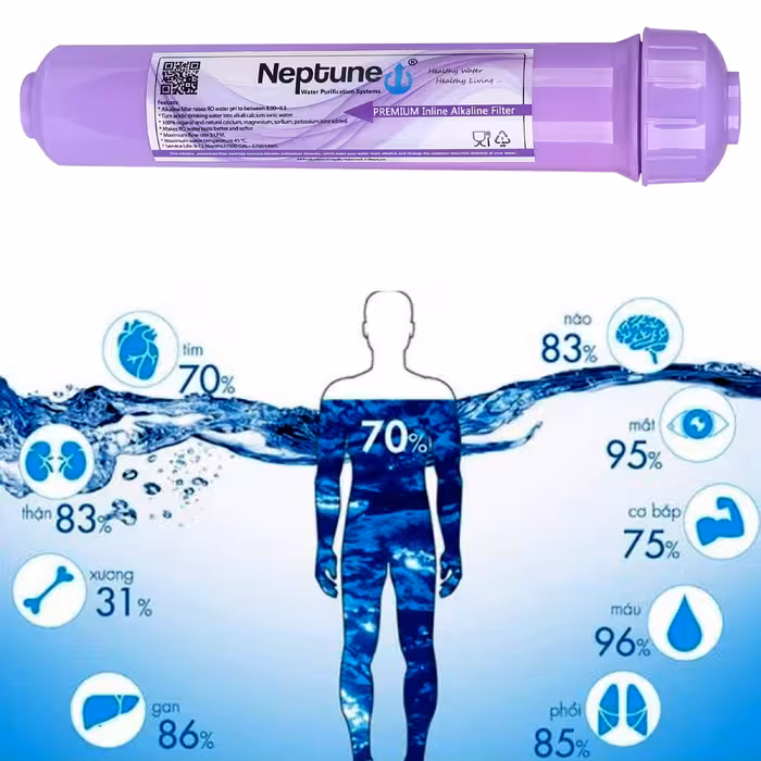 فیلتر دستگاه تصفیه آب نپتون مدل َAlkaline