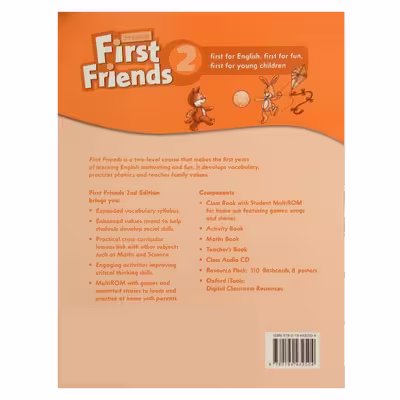 کتاب First Friends 2nd 2 اثر Susan Iannuzzi انتشارات سپاهان