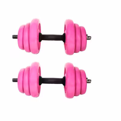دمبل رکورد مدل متغیر وزن 10 کیلوگرم بسته دو عددی