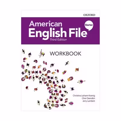 کتاب American English File Starter 2nd اثر جمعی از نویسندگان انتشارات OXFORD