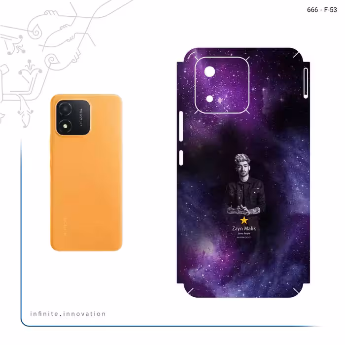 برچسب پوششی ماهوت مدل Zayn Malik مناسب برای گوشی موبایل آنر X5