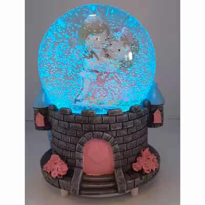 گوی موزیکال مدل پمپی پرنسس و شاهزاده در قصر 