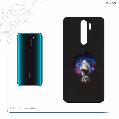 برچسب پوششی ماهوت مدل Collage of surreal Portrait of Women 3 مناسب برای گوشی موبایل شیائومی Redmi Note 8 Pro