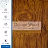 برچسب پوششی ماهوت مدل Orange-Wood مناسب برای گوشی موبایل ال جی Velvet 5G