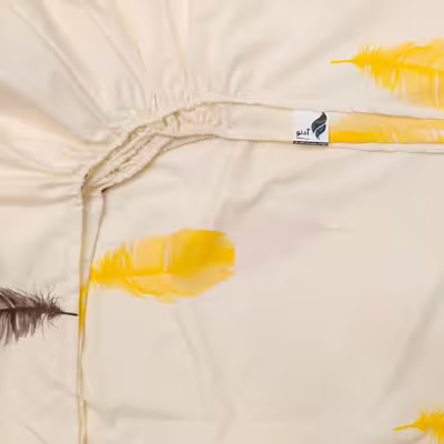 ملحفه آدنو مدل Plume کد IR25 یک نفره سایز 120x200 سانتی متر