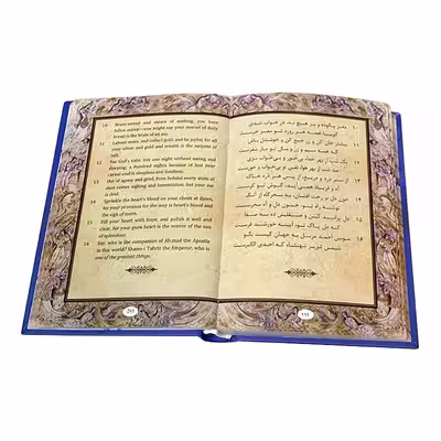 کتاب شمس من و خدای من 100 غزل از دیوان شمس تبریزی انتشارات صبا