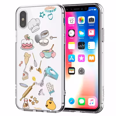 کاور طرح شیرینی پزی مناسب برای گوشی موبایل اپل iPhone X / Xs