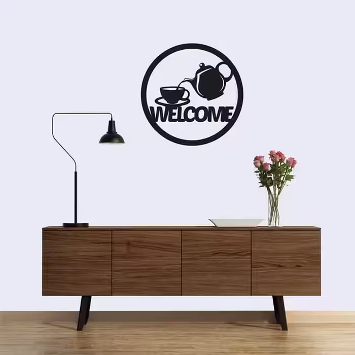 دیوارکوب مدل welcome