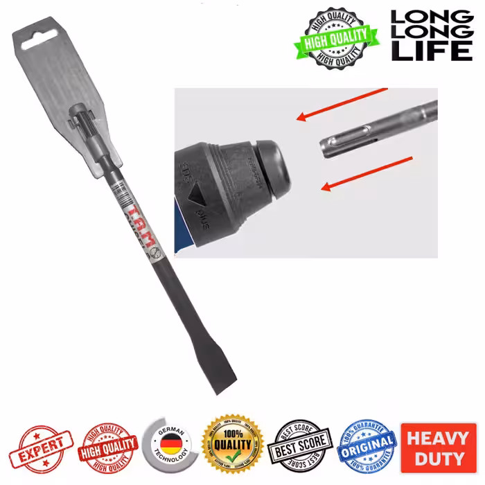 قلم ساختمانی تام مدل 20 سایز 250 میلیمتر بسته 3 عددی