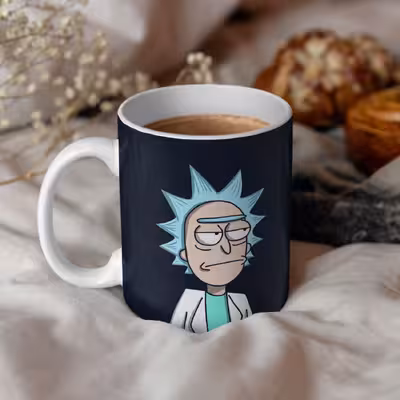 ماگ طرح ریک و مورتی کد 80