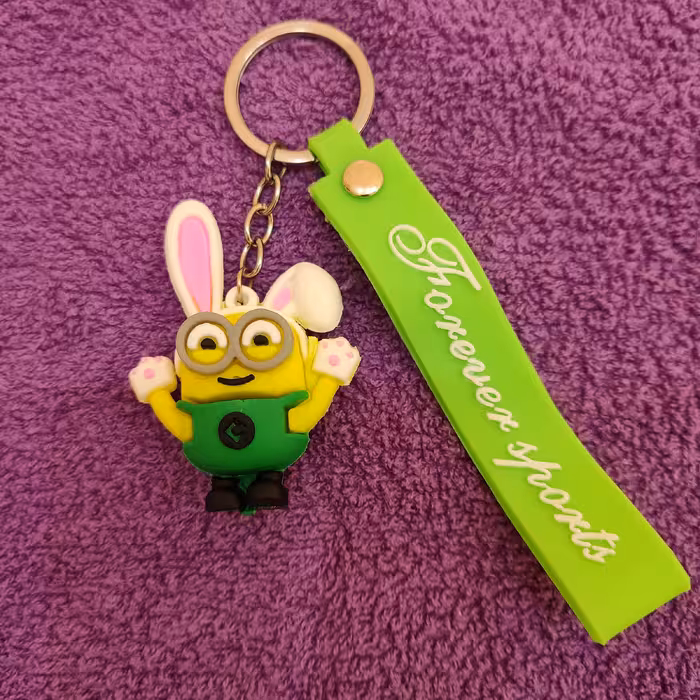 جاکلیدی مدل سیلیکونی طرح مینیون خرگوش کد DB25