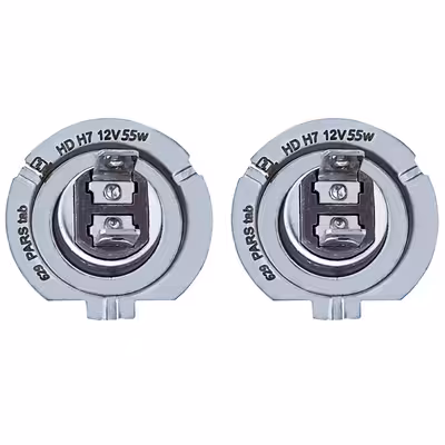 لامپ خودرو پارس تاب مدل H7 12V/55W بسته 2 عددی