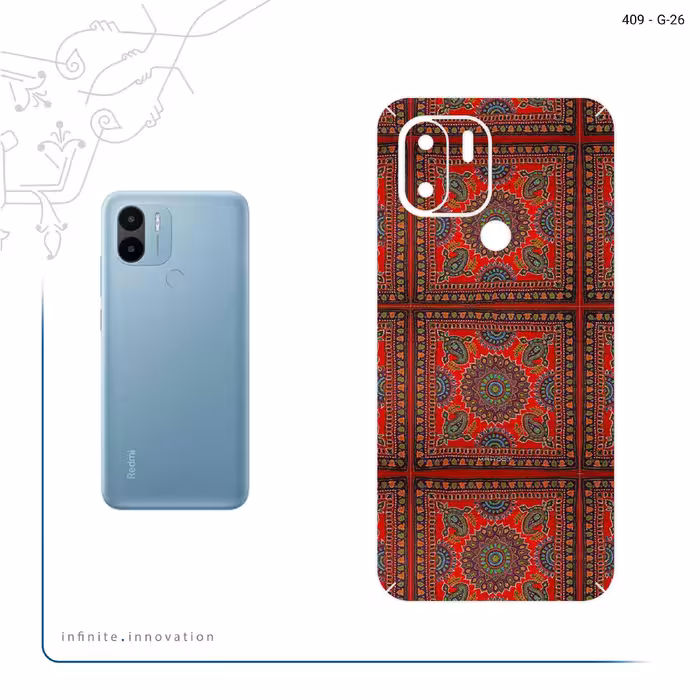 برچسب پوششی ماهوت مدل Embroidered Rug مناسب برای گوشی موبایل شیائومی Redmi A1 Plus
