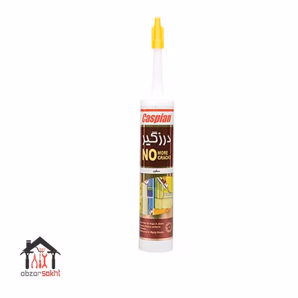 چسب خمیر درزگیر 300 میل کاسپین کارتن 24 عددی