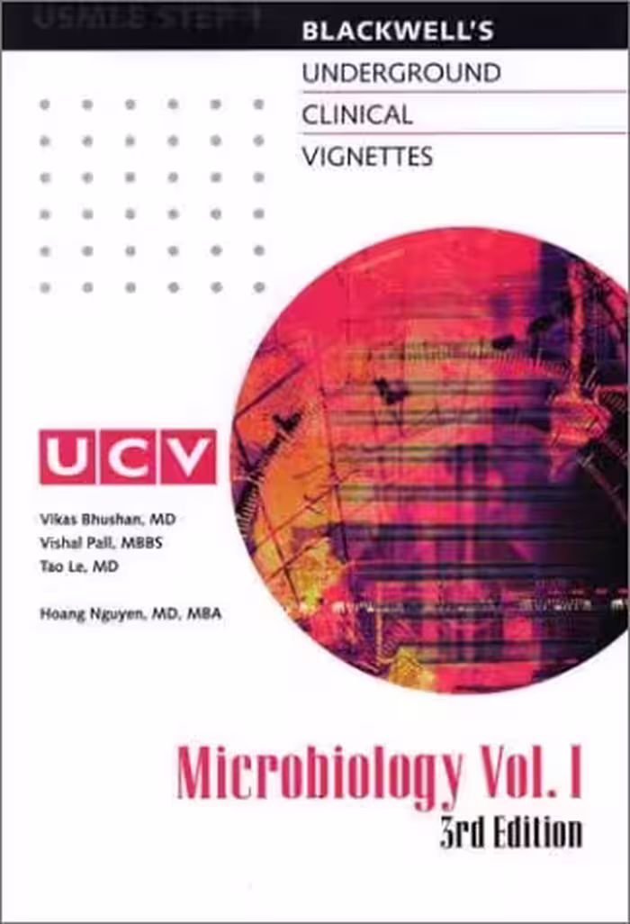 خرید و دانلود نسخه کامل کتاب Underground Clinical Vignettes: Microbiology, Volume I: Classic Clinical Cases for USMLE Step 1 Review