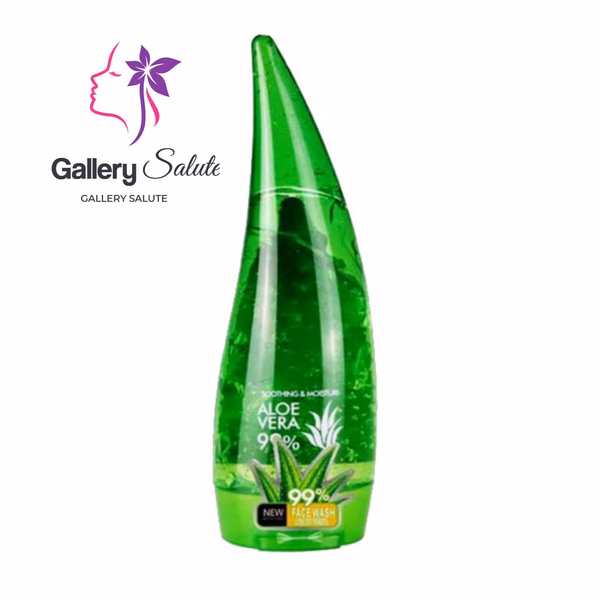 ژل آبرسان و مرطوب کننده ی آلوئه ورا 99 درصد سایز بزرگ Aloe vera moisturizing and moisturizing gel 99%