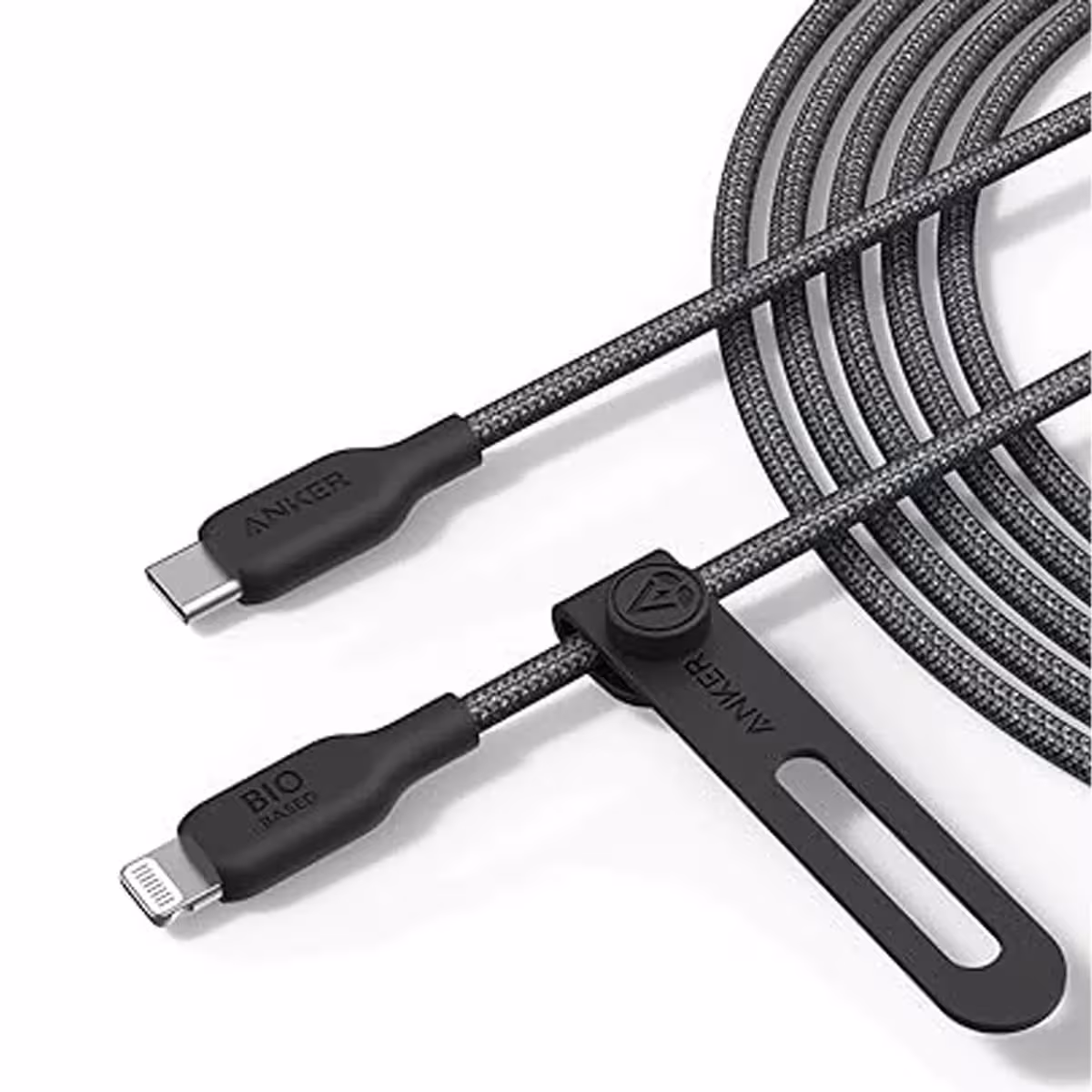 کابل نسل پنجم انکر Anker USB-C to Lightning 3ft مدل A80B5