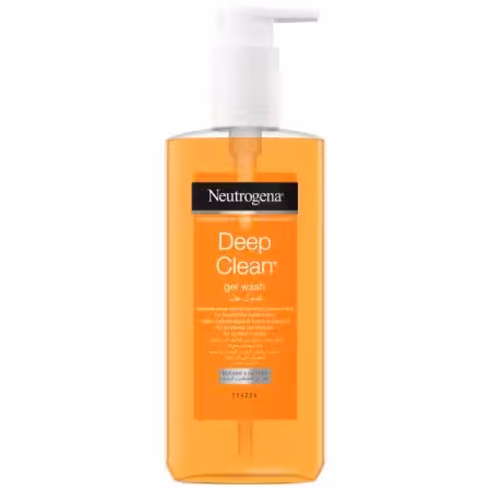 ژل شستشو صورت نوتروژینا مدل Deep Clean حجم 200 میلی لیتر