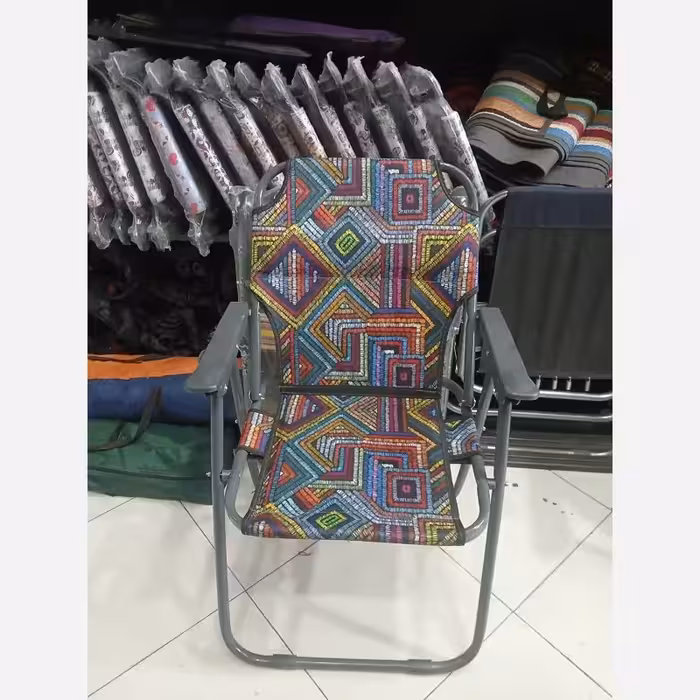 صندلی ساحلی پلاس زیر فنر طرح دار