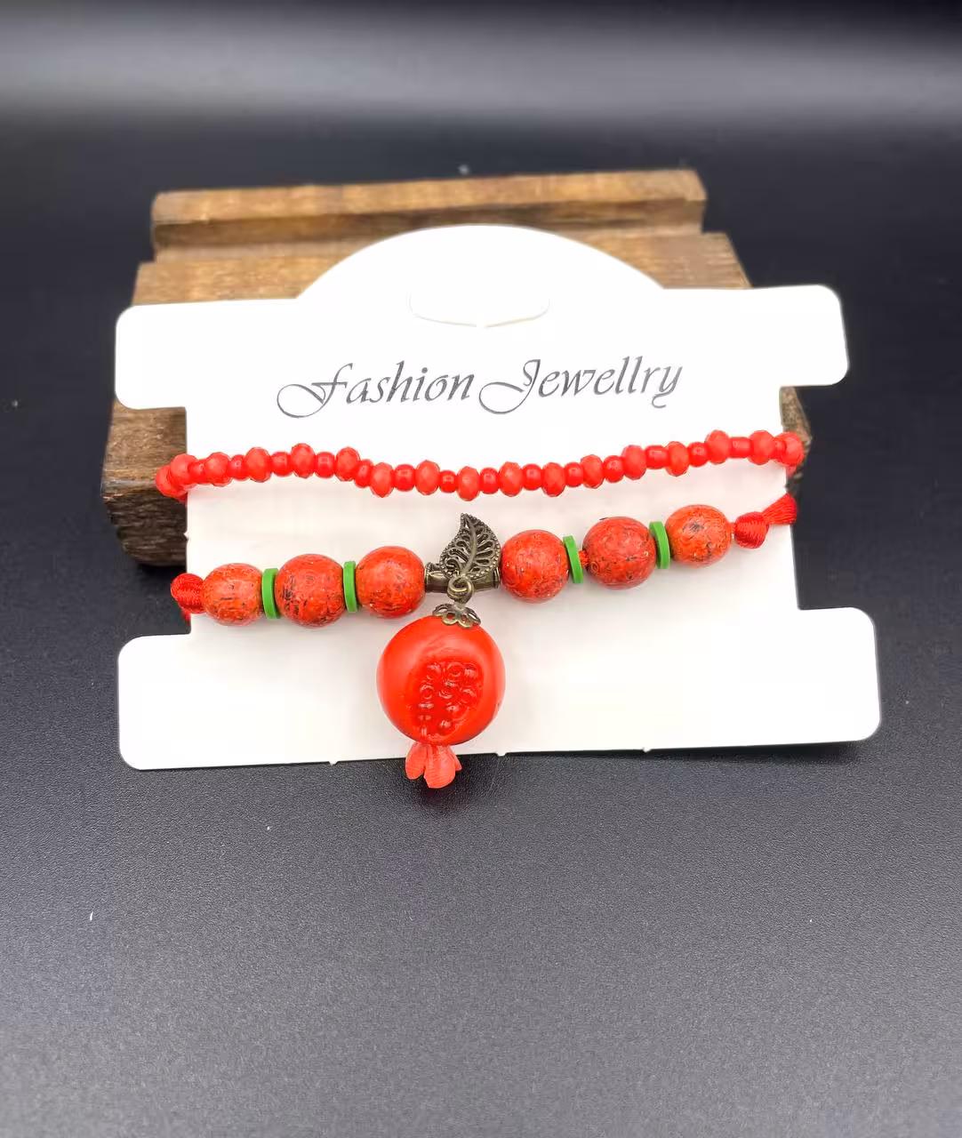 دستبند فانتزی انار مخصوص شب یلدا 2لاین