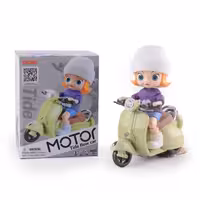 اسباب بازی دختر موتور سوار موزیکال مدل 165A