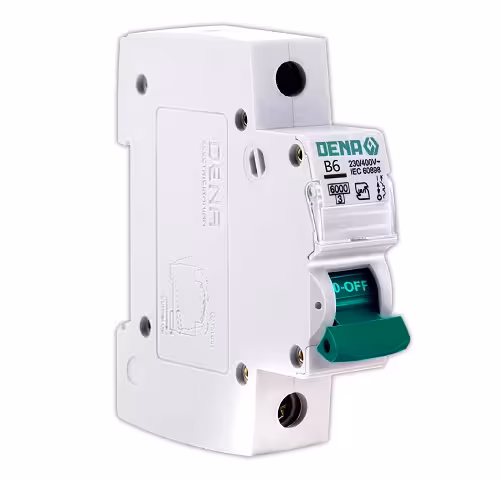 کلید (فیوز) مینیاتوری یک پل 6A