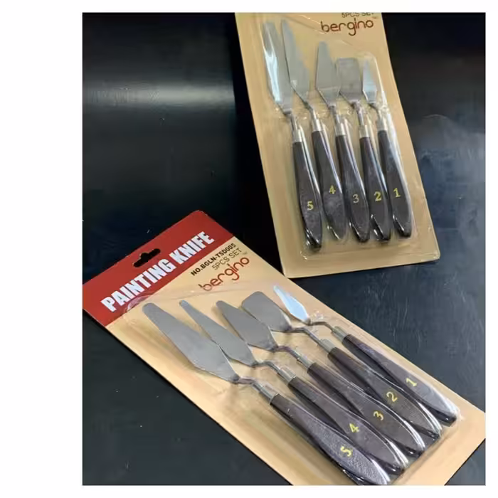 پالت طراحی پنج عددی دسته چوبی