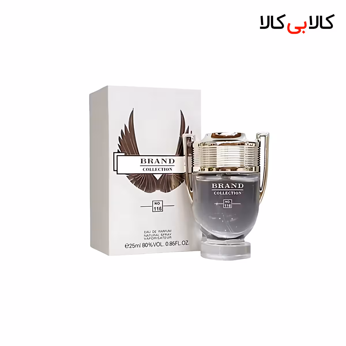 عطر جیبی برند کالکشن کد NO 116 مردانه حجم 25 میلی لیتر