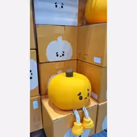 چراغ خواب شب خواب سیلیکونی طرح کدو تنبل