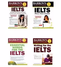 پک 4 جلدی برای آزمون آیلتس |  کتاب  انگلیسی Barrons Ielts
