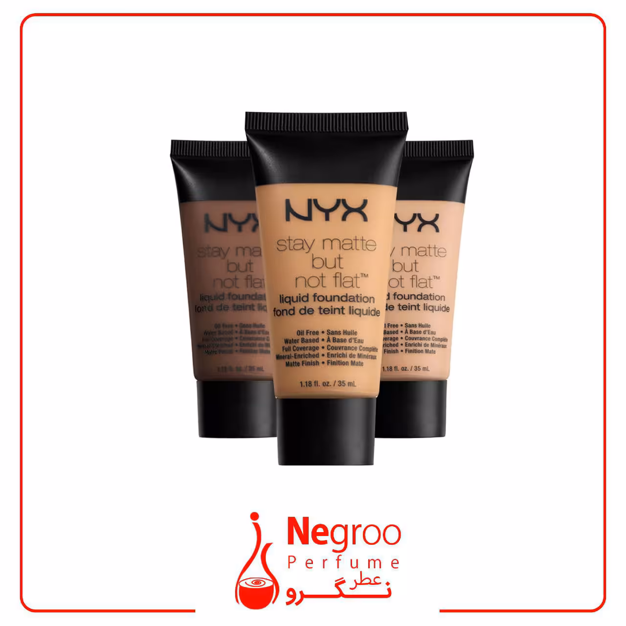 کرم پودر تیوپی نیکس Stay Matte NYX