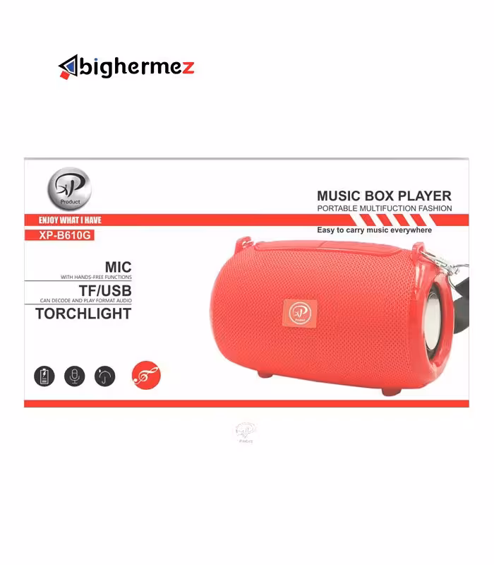 اسپیکر بلوتوث قابل حمل ایکس پی پروداکت مدل XP-B610G