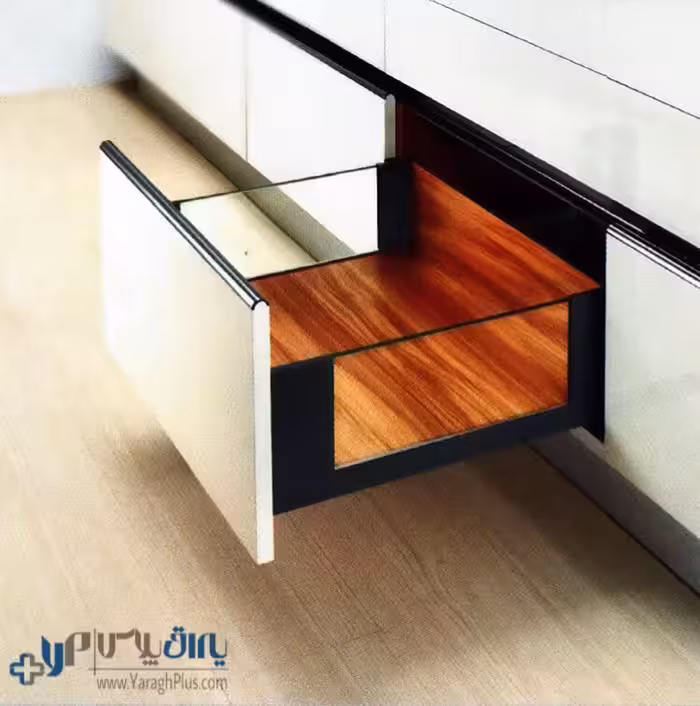 ریل کشو بدنه دار اسلیم شیشه ارتفاع بلند فانتونی